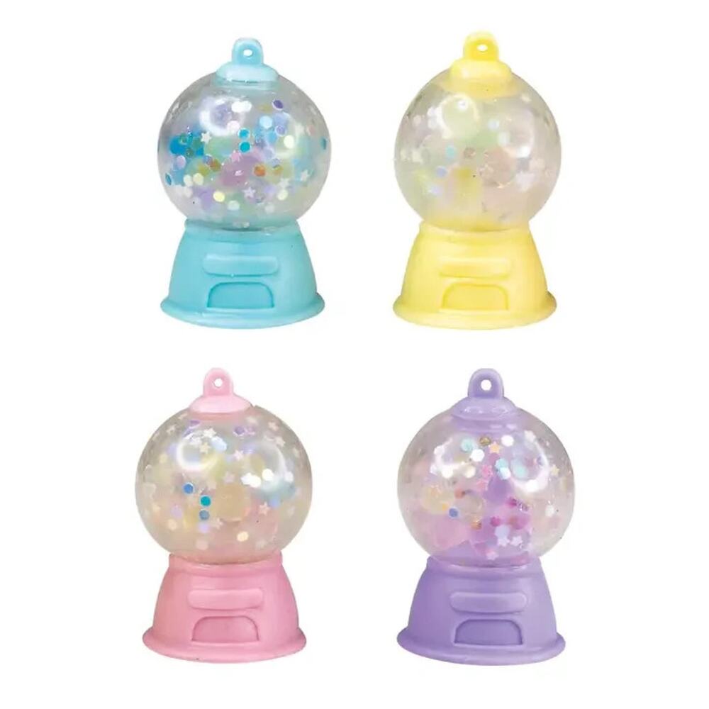 🔥Boba Squishy Toy 2.5 Inch Gumball Machine PURPLE BNWT🔥